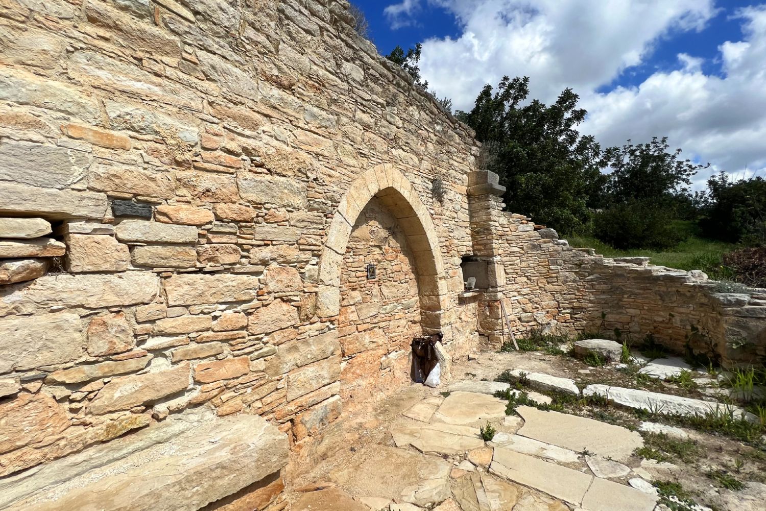Ayios Ioannis Theologos Church in Prastio Village Cyprus